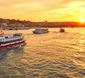 Sunset Cruise on Bosphorus
